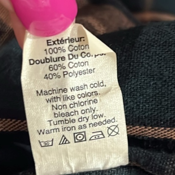 J.Crew Factory men’s brown button down chore jacket flannel lined size Large - Picture 8 of 10